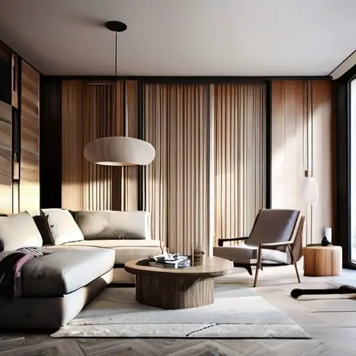 Идеи сочетания материалов в интерьере квартиры