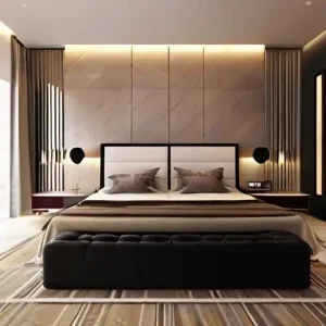 Идеи для современного оформления небольшой спальни