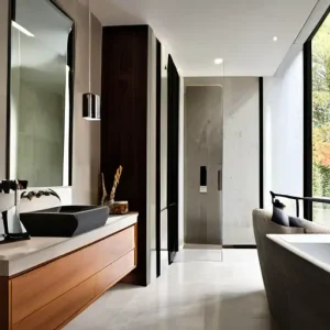 Что учитывать при оформлении ванной комнаты в современном стиле