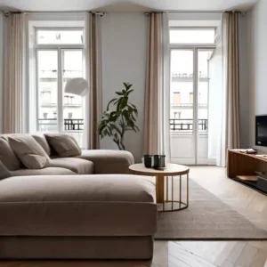 Идеи для дизайна квартиры в мягких природных оттенках