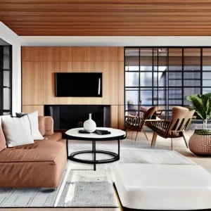 Как подобрать материалы для разных комнат в едином стиле