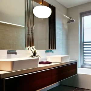 Идеи для современной ванной комнаты с удобной сантехникой