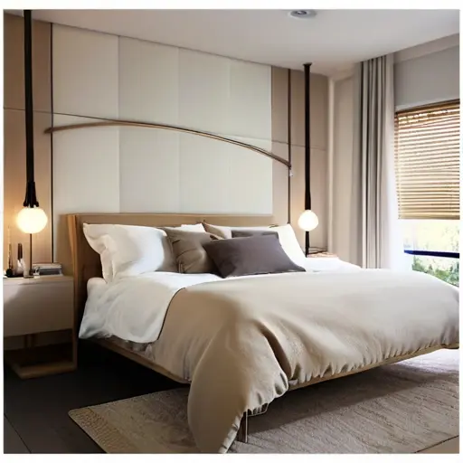 Идеи для оформления спальни в спокойных природных оттенках