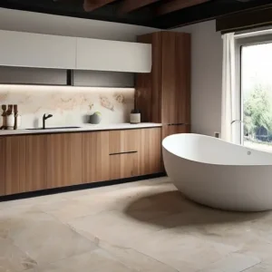 Что учитывать при подборе материалов для кухни и санузла