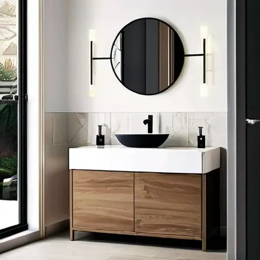 Идеи для спокойного и практичного оформления зоны сантехники