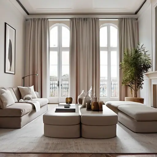 Идеи нейтральных материалов для спокойного интерьера