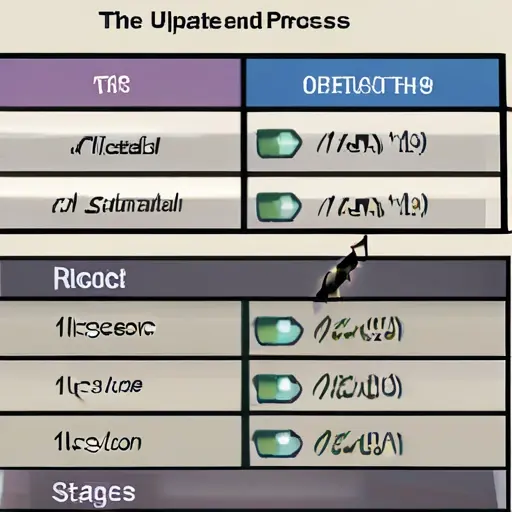 Как сделать процесс обновления более наглядным по этапам