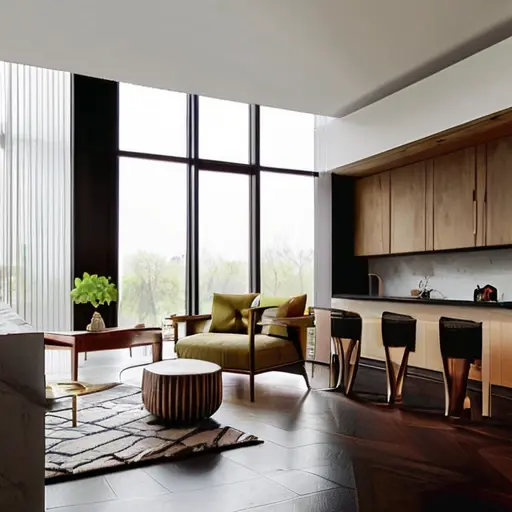 Как выбрать материалы для жилого интерьера без лишней перегруженности