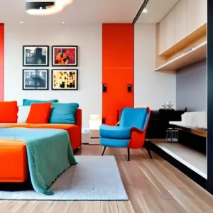 Как продумать интерьер квартиры в единой цветовой концепции