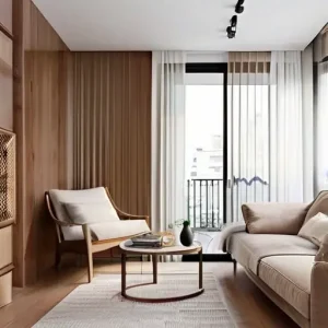 Идеи для современного дизайна квартиры в природных оттенках