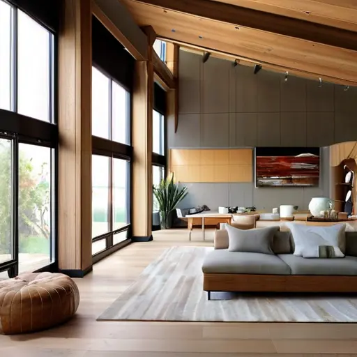 Как выбрать материалы для жилого пространства с учетом естественного света